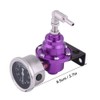 Fuel Pressure Regulator, Universal Aluminum Car 160psi Adjustable 1: 1