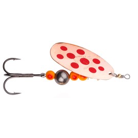 Savage Gear Lure Caviar Spinner Bait, Pike Lures, Perch, Zander, Lure for Pike, Zander, Perch, Trout, Bass Pike Spinner Spinner, Trout Spinner Colour: Copper, Size/Weight/Pack Size 4/18G