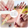 Nail Art Sculpture Pen,11Pcs Dual Tipped Silicone Nail Tools, Professional