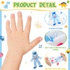 Xtinmee 20 Pairs Eczema Gloves for Kids Cotton Moisturizing Gloves