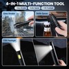 Windproof Torch Lighter, Long Camping Lighter Refillable Butane Gas -