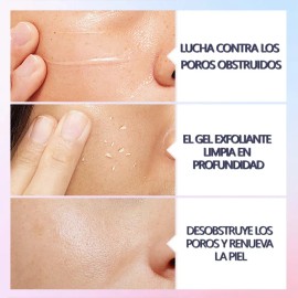 Gel Exfoliante Blanqueador Quarxery Limpieza Profunda 100g Momento De Aplicación Día/noche Tipo De Piel Normal A Mixta