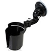 ZONETECH Recessed Folding Cup Drink Holder - Black Premium Quality