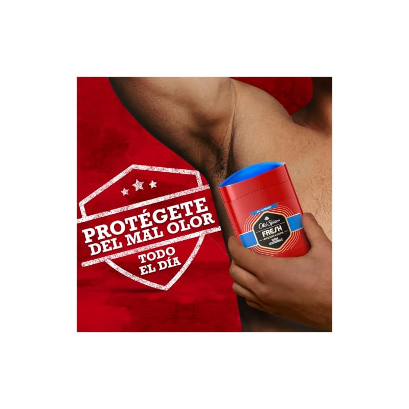 Old Spice Desodorante en barra para hombre Fresh 50 g