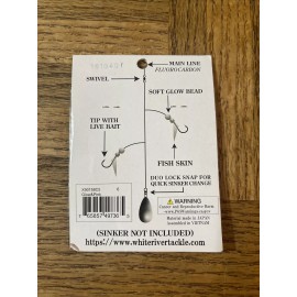 White River Tackle Perch Pounder 2 #6