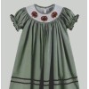 Lil Cactus NWT Lil Cactus Sage Green Smocked Bishop Dress