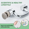 SELLO 1080° Swivel Faucet Extender, Sink Water Faucet Aerator with