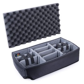 New Grey Padded Divider Set & Lid Foam to fit Nanuk 935.