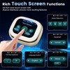 QJF Wireless Earbuds with Smart Touch Screen Bluetooth in-Ear Headphones