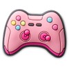 Crocs Jibbitz Pink Gaming Controller, No Size, Polyvinyl Chloride, No