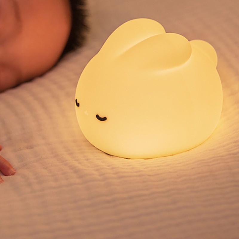Rabbit Night Light 3000K Warm White USB Rechargeable Comfortable Touch