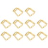 10Pcs Tablecloth Clips Stainless Steel Leaf Style Anti Slip Multi