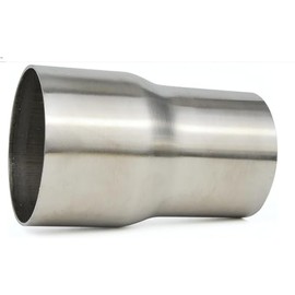 2.5”ID to 3.0”OD Exhaust Adapter, Stainless Steel Exhaust Pipe Connector Reducer, Universal 2.5 Inch to 3 Inch Kit