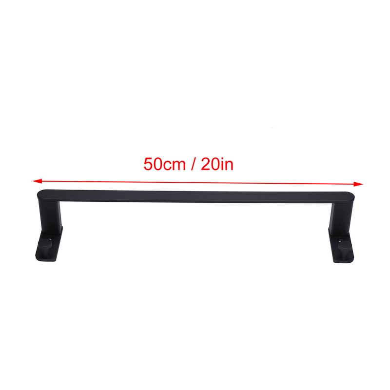 Single Towel Rack Aluminum Alloy 50cm / 20in Wall Mounted