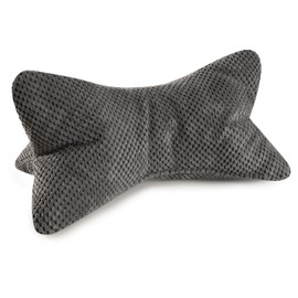 Bonvionn Ole Reading Bone Ergonomic Shape Neck or Lumbar Support Flexible (Medium Grey)