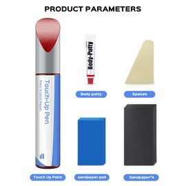 PARTS4EV Matador Red Mica(3R1) Touch Up Paint Repair Kit Compatible with Lexus - DIY Kit Exactly Matches Chips and Nicks