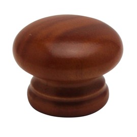Wake Sangyo TW-012 Wooden Knobs, Dark Brown, 1.6 inches (40 mm), Interior Decoration, Furniture, Handle, Picking