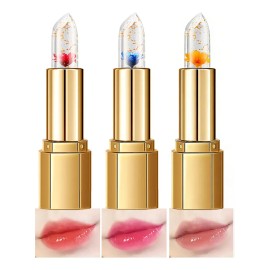 Set De Pintalabios Que Cambian De Color, Jelly Lip Transpare