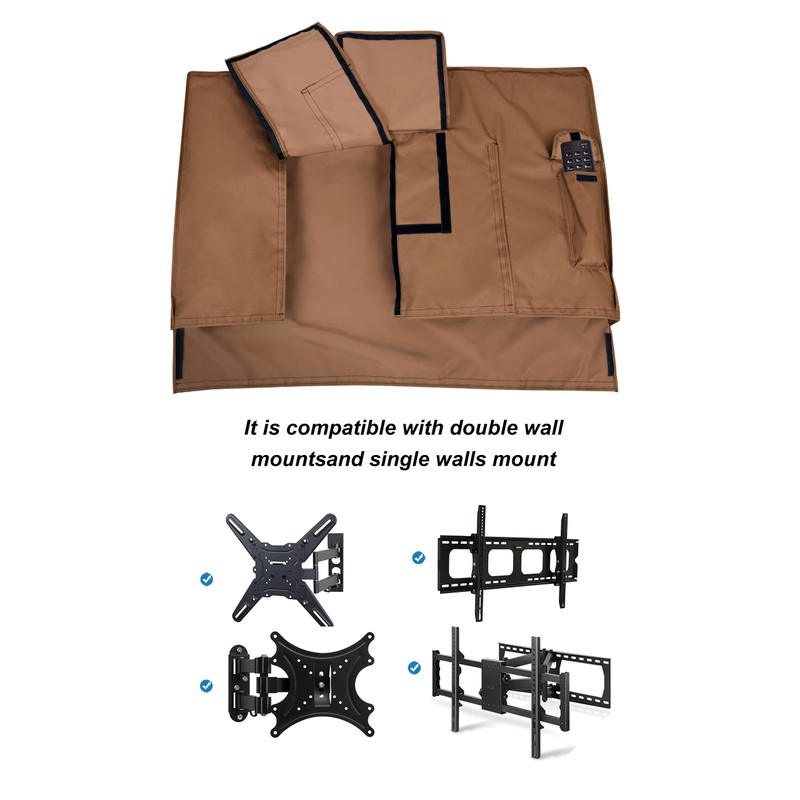iBirdie Outdoor Waterproof and Weatherproof TV Cover for 40 to