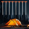 Loccmat 40 Pcs Tent Stakes,9.8 Inch Ground Stakes,Heavy Duty Metal