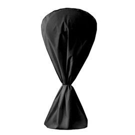 BOSKING Electric Fan Dust Cover 420D Heavy Duty Standing Round Fan Cover Washable All Electric Fan Sleeve Waterproof Dustproof Protective Cover for Pedestal Stand Fan Floor Fan - Black (Black)