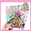 4 Sets DIY 3D Fun Mini House Scene Stickers with