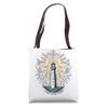 Light of the World Lighthouse Christian Design Tote Bag