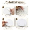 MealFlow Pro 36pcs Pot Feet Risers, Invisible Pot Feet Self-Adhesive