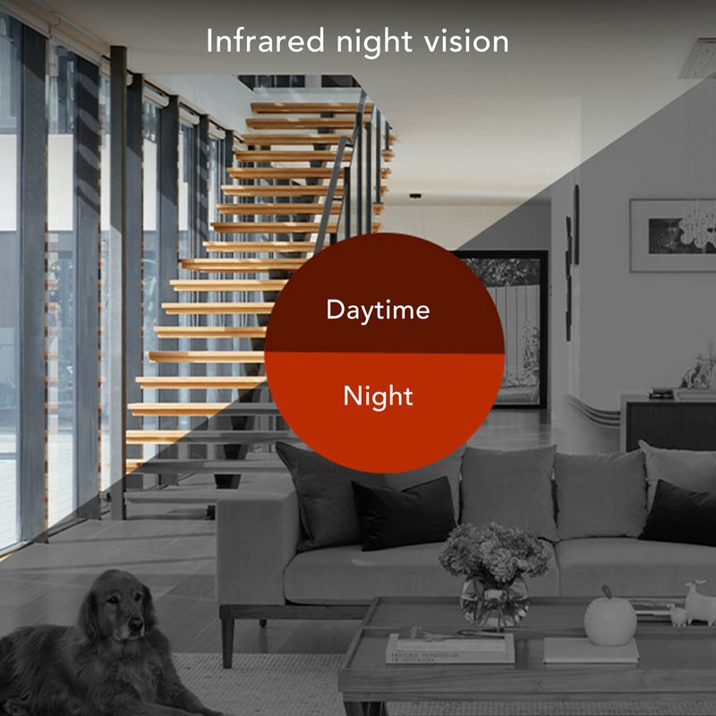Mini Baby Security Camera 1080P Wireless Indoor Night Viewing WIFI