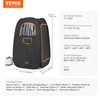VEVOR Compact Portable Steam Sauna Tent, 1200W Sauna with Chair