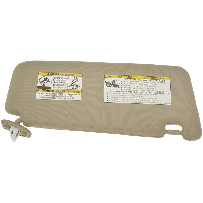 Dorman 74219 Driver Side Sun Visor Compatible with Select Toyota