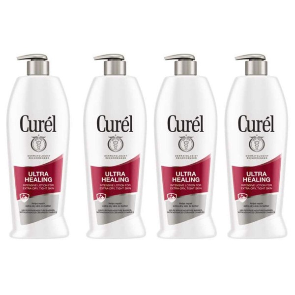 Cur?l Ultra Healing Intensive Lotion for Extra-Dry, Tight Skin, 20 Ounces (4-Pack)