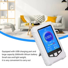 Air Detector, Handheld Colorful Ozone Meter Detector with USB Charging and Sensitive Sensors for Air Quality Testing, Indoor Air Quality Meters