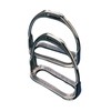 Korsteel Stainless Steel Two Bar Stirrup Irons, 4.5"