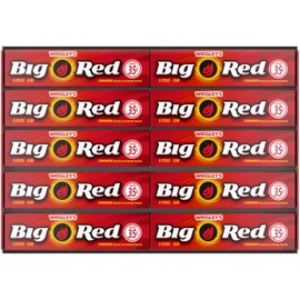Wrigley's Big Red Cinnamon Gum, 5-Stick Pack (40 packs)