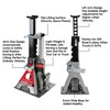 Powerbuilt 3 Ton, Bottle Jack and Jack Stands in One,