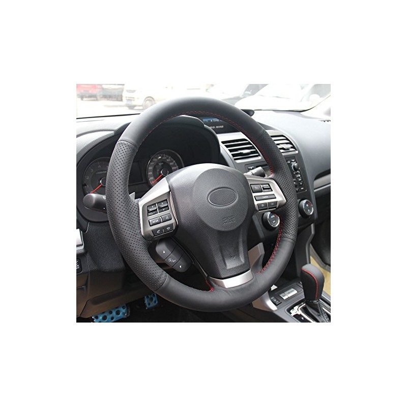 Eiseng DIY Steering Wheel Cover for Subaru Impreza 2013 2014