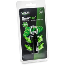 Sordin SmartEar Reusable Ear Plugs - Earplugs for Hunters, Sports Shooters & Work - Hearing Protection Plugs for Shooting Range
