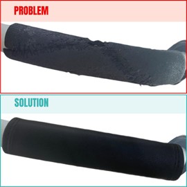 PROTEC TIF Faux Leather Protective Cases Compatible with Bugaboo BEE 1, 2, 3 and + | Fits Over the Rubber |