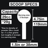 ScoopDupe Scoop made for Orgain Organic Vegan Protein Superfoods Powder,