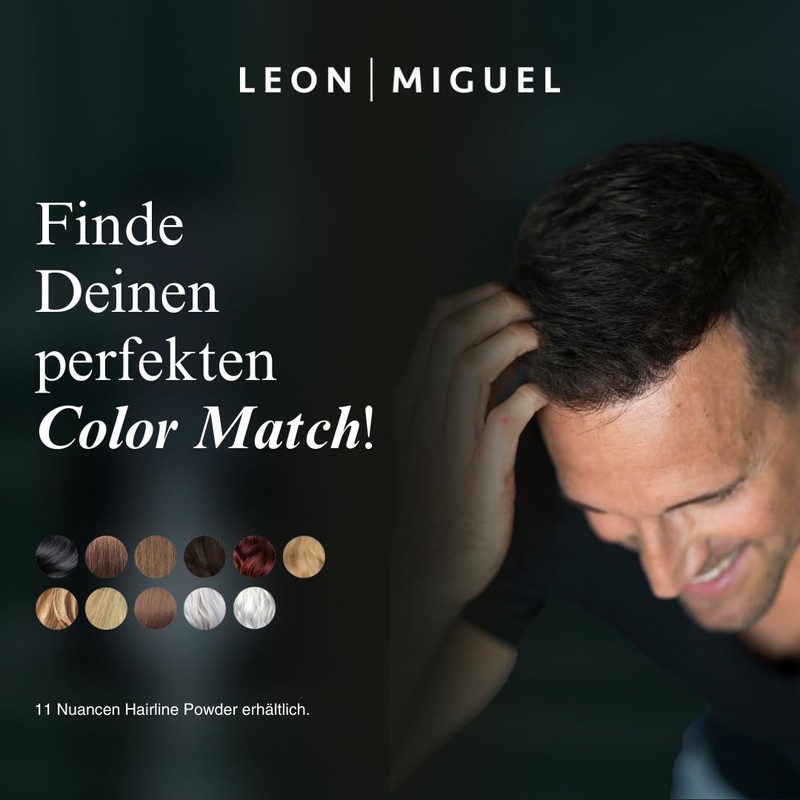 Leon Miguel® hair line powder - concealer / counter powder