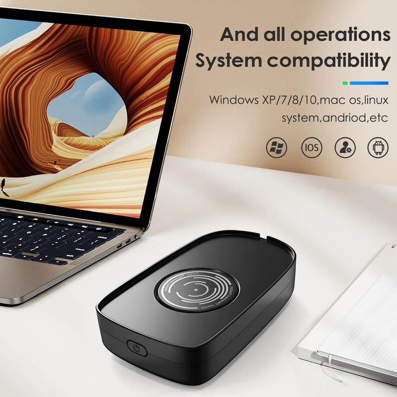 Dasing Physical Mouse Jiggler USB Mouse Mover Randomly Mouse Movement