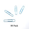 HAHIYO Paper Clips Large 2 inches (50mm) Length Blue Paperclips
