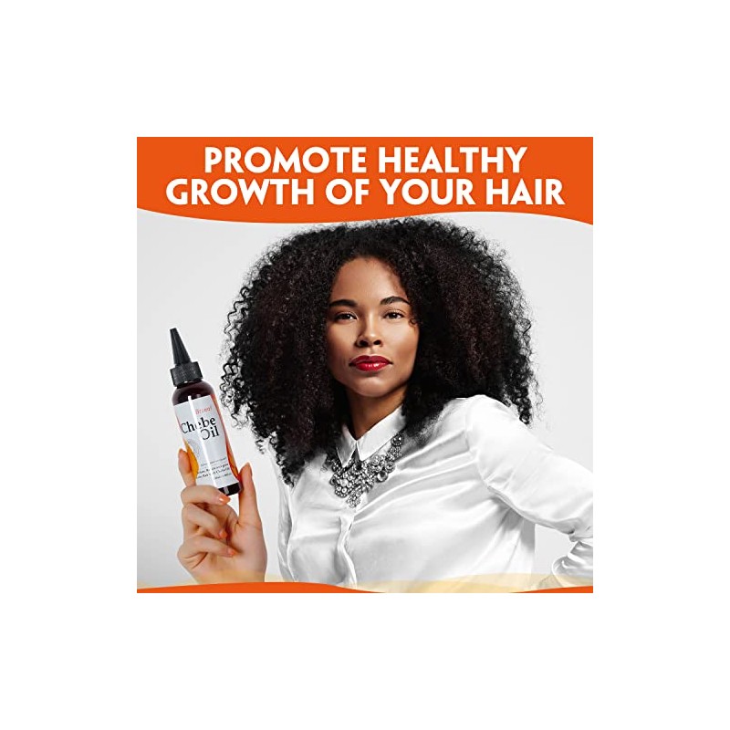 Brzeaf- 【Promueve el crecimiento del cabello】El aceite para cabello Chebe