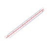 Akkerds Triangle Scale Ruler for Drafting (Small Proportion of 15CM)