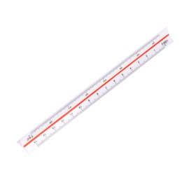 Akkerds Triangle Scale Ruler for Drafting (Small Proportion of 15CM)