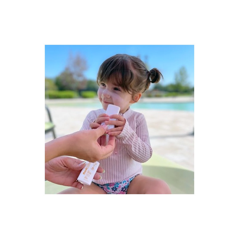 thinkbaby Sunscreen Stick, White/Orange, 0.64 Ounce
