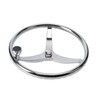 SeaLux Marine 316 Stainless Steel Boat Steering Wheel 3 Spoke
