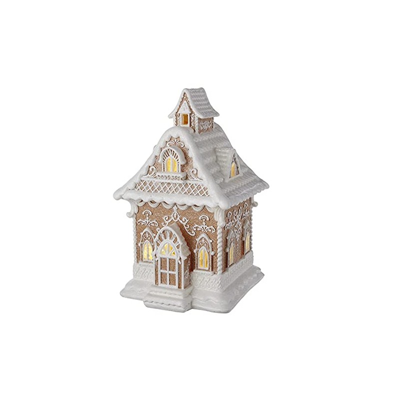 RAZ Imports 2022 Holiday in Provence 13 White Icing Lighted