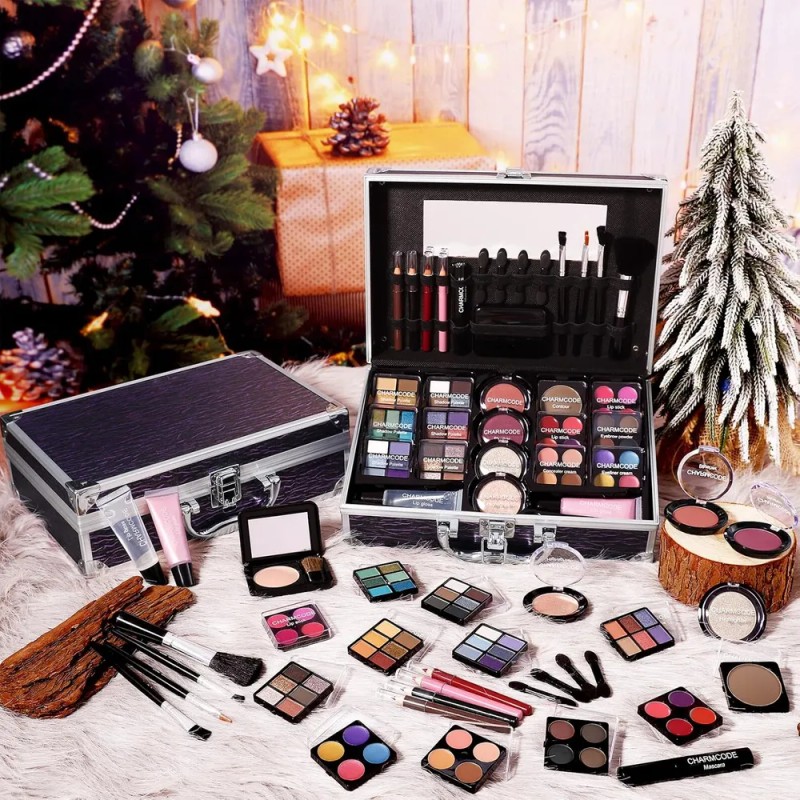 Set De Maquillaje Profesional Todo En Uno Charmcode Morado